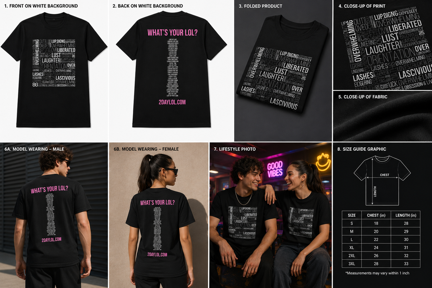 What's Your LOL? Premium Graphic T-Shirt